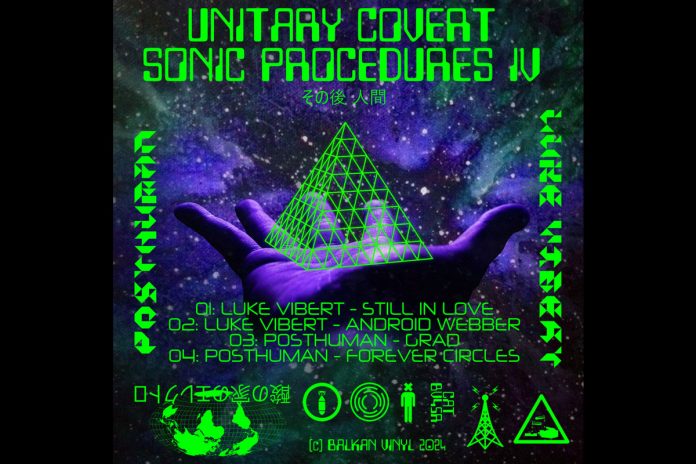 Pochette d'album Posthuman Unitary Covert Sonic Procedures IV de Luke Vibert